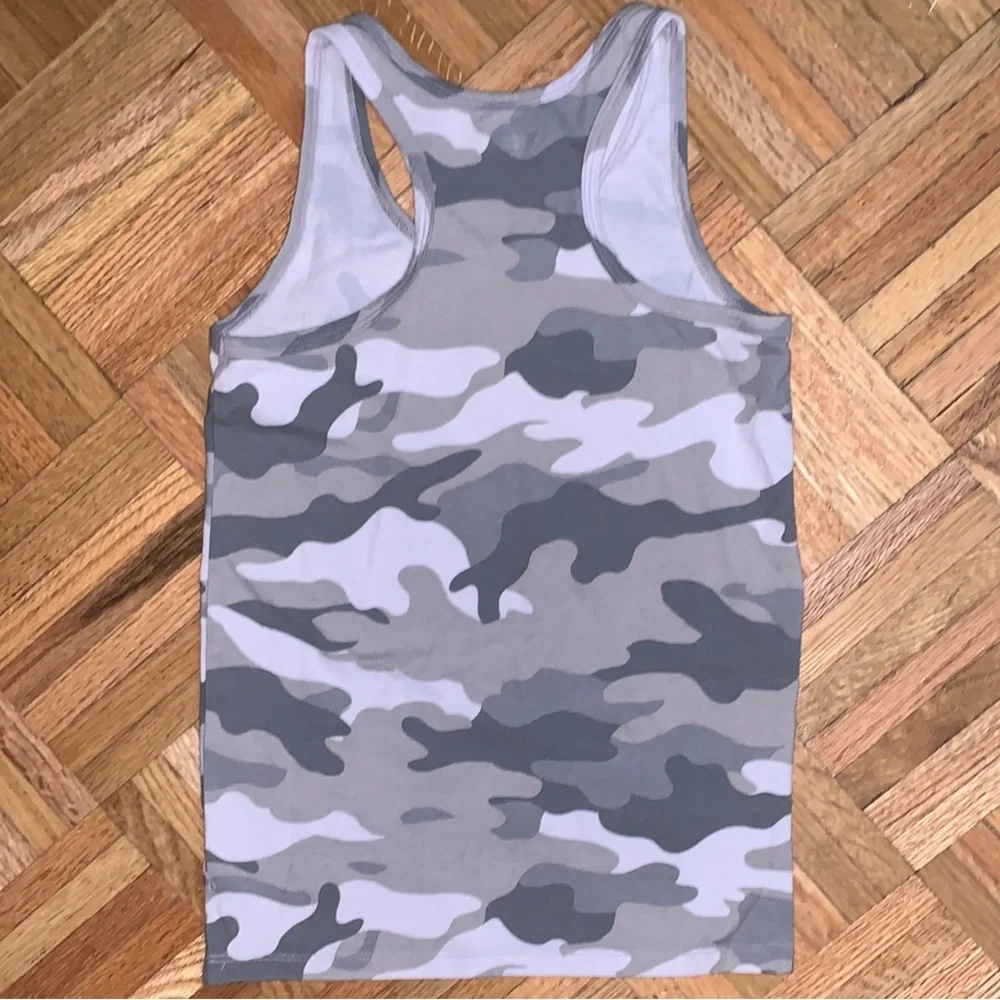 Old Navy Camo Racerback Tank Top Girls Size 8 (M)
